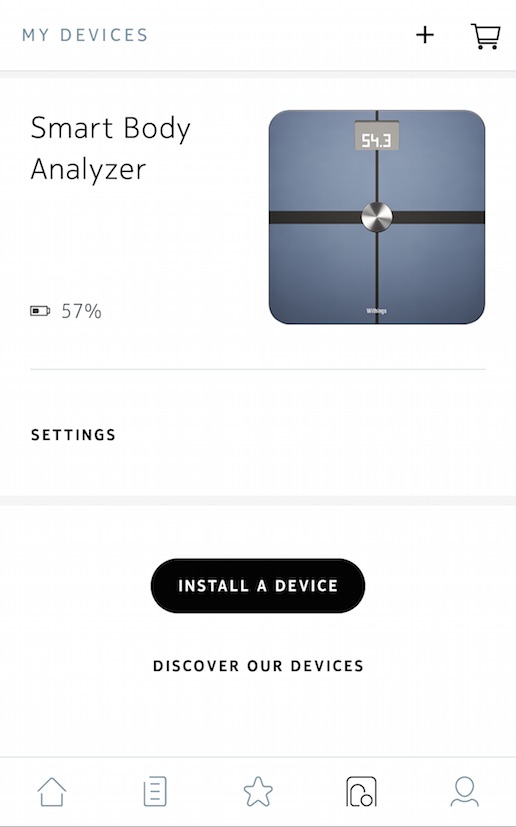 My Life My Shop Digital Scale and Body Analyzer