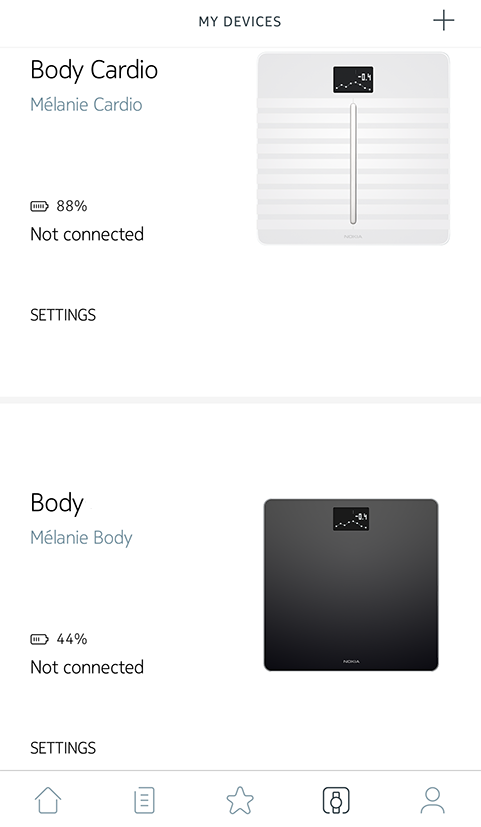 Withings scale battery sale