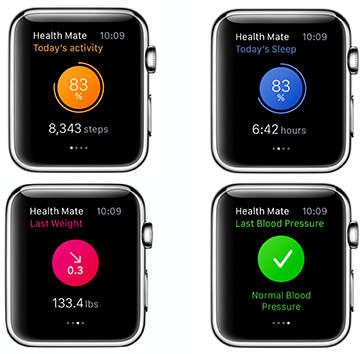 apple watch 4 blood pressure app